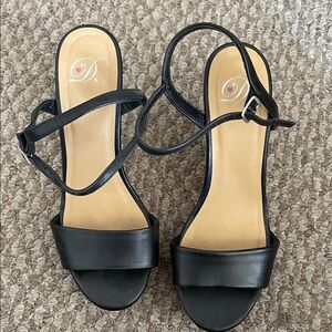 Elegant Black Women's Sandals